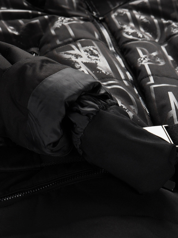 ALPINE PRO Dámska lyžiarska bunda s ptx membránou ALPINE PRO DAMA čierna