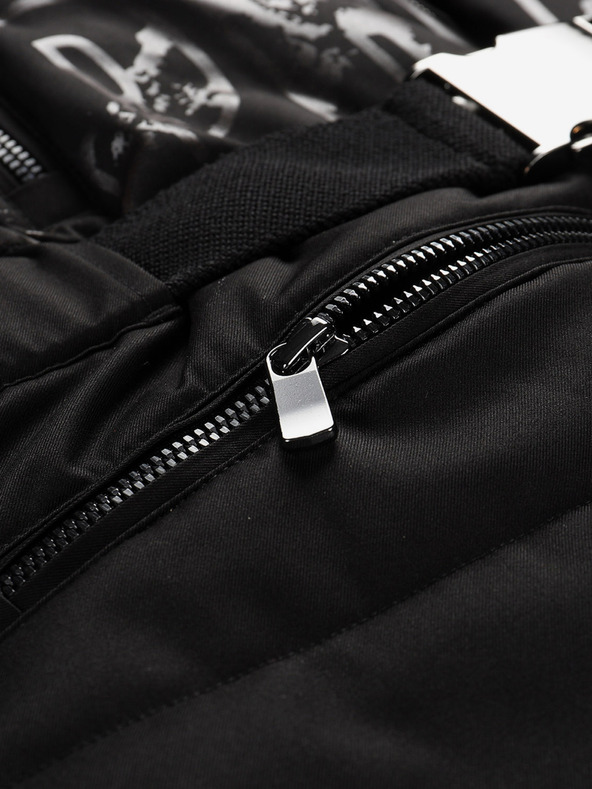 ALPINE PRO Dámska lyžiarska bunda s ptx membránou ALPINE PRO DAMA čierna