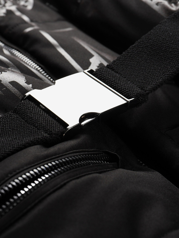 ALPINE PRO Dámska lyžiarska bunda s ptx membránou ALPINE PRO DAMA čierna