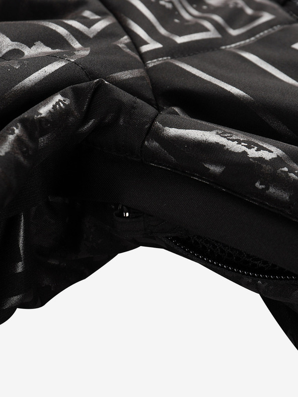 ALPINE PRO Dámska lyžiarska bunda s ptx membránou ALPINE PRO DAMA čierna