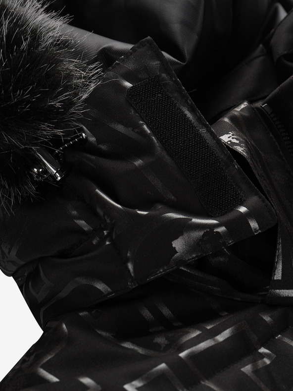 ALPINE PRO Dámska lyžiarska bunda s ptx membránou ALPINE PRO DAMA čierna