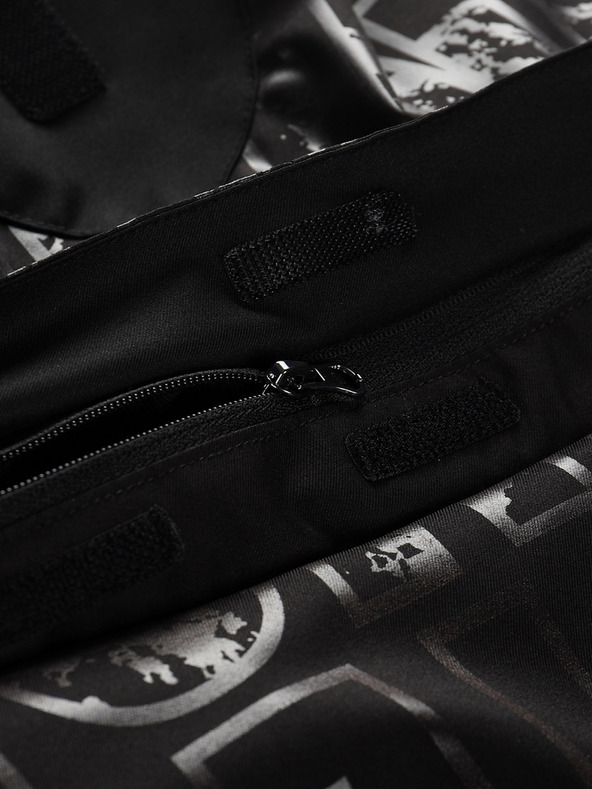 ALPINE PRO Dámska lyžiarska bunda s ptx membránou ALPINE PRO DAMA čierna