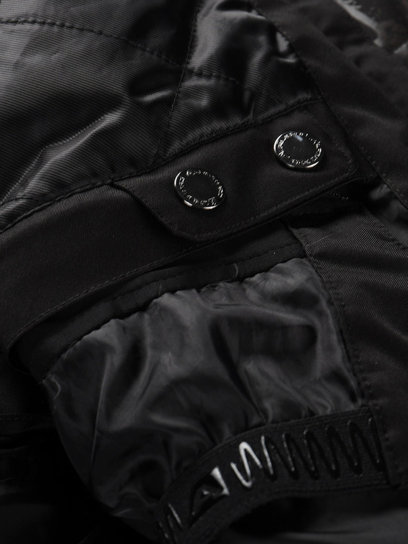 ALPINE PRO Dámska lyžiarska bunda s ptx membránou ALPINE PRO DAMA čierna