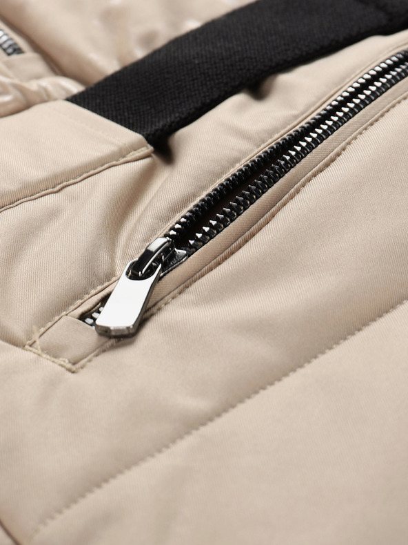 ALPINE PRO Dámska lyžiarska bunda s ptx membránou snehová ALPINE PRO DAMA biela paprika