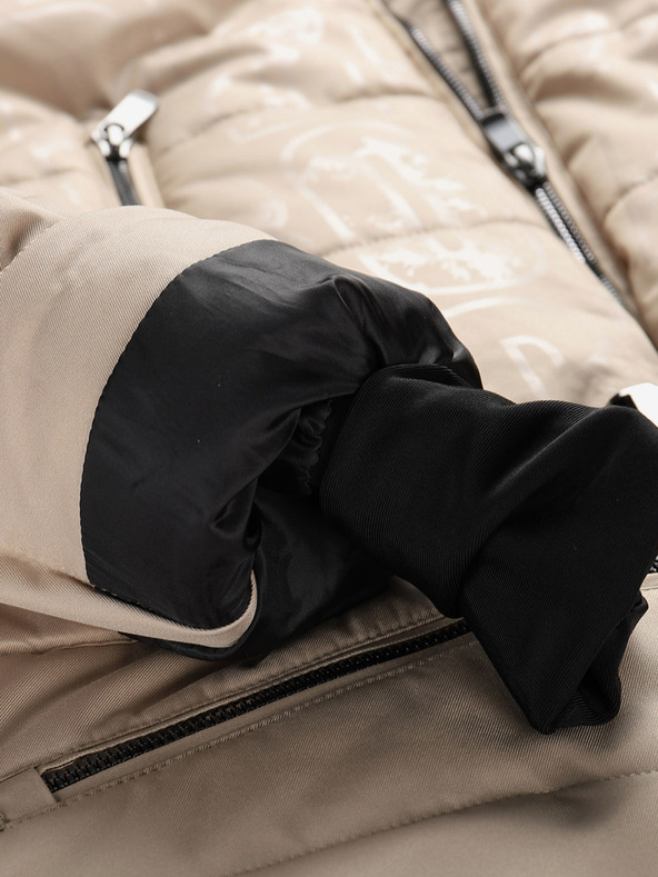 ALPINE PRO Dámska lyžiarska bunda s ptx membránou snehová ALPINE PRO DAMA biela paprika