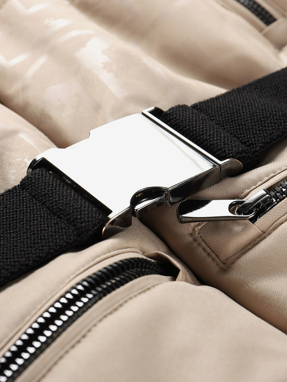 ALPINE PRO Dámska lyžiarska bunda s ptx membránou snehová ALPINE PRO DAMA biela paprika