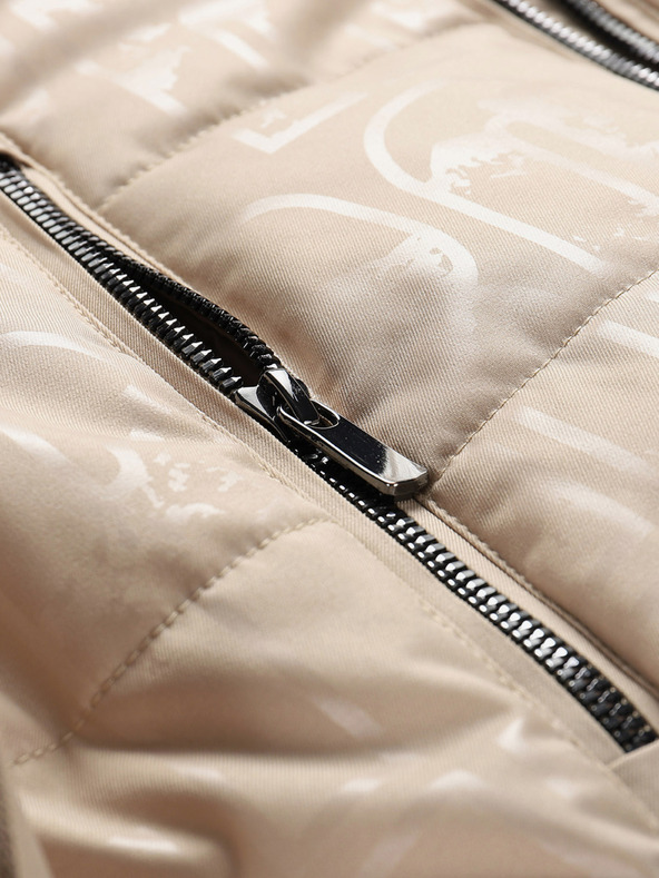 ALPINE PRO Dámska lyžiarska bunda s ptx membránou snehová ALPINE PRO DAMA biela paprika