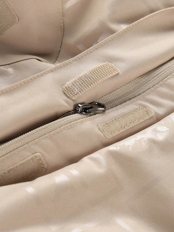 ALPINE PRO Dámska lyžiarska bunda s ptx membránou snehová ALPINE PRO DAMA biela paprika