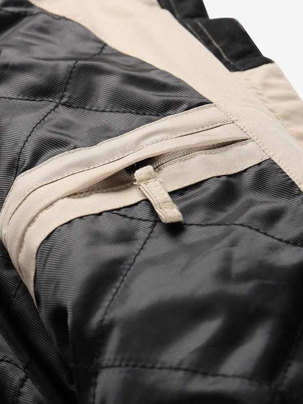 ALPINE PRO Dámska lyžiarska bunda s ptx membránou snehová ALPINE PRO DAMA biela paprika