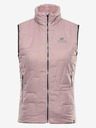 ALPINE PRO Dámska ultľahká vesta s impregnáciou ALPINE PRO BERFA pale mauve