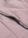 ALPINE PRO Dámska ultľahká vesta s impregnáciou ALPINE PRO BERFA pale mauve
