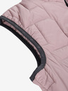 ALPINE PRO Dámska ultľahká vesta s impregnáciou ALPINE PRO BERFA pale mauve