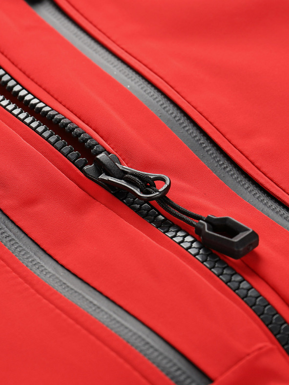 ALPINE PRO Dámska lyžiarska bunda s membránou ptx ALPINE PRO REASA olympic red