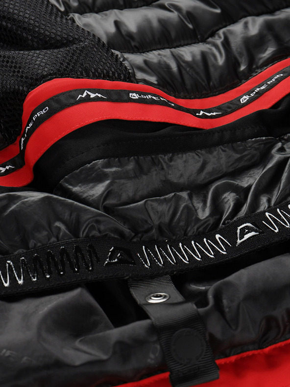 ALPINE PRO Dámska lyžiarska bunda s membránou ptx ALPINE PRO REASA olympic red