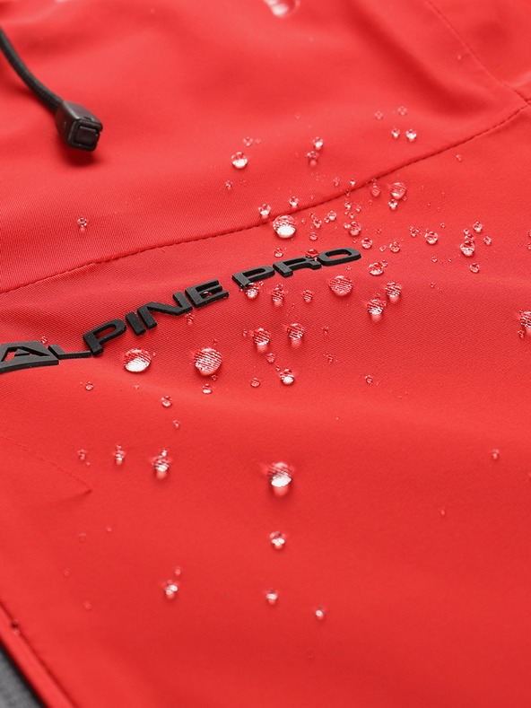 ALPINE PRO Dámska lyžiarska bunda s membránou ptx ALPINE PRO REASA olympic red