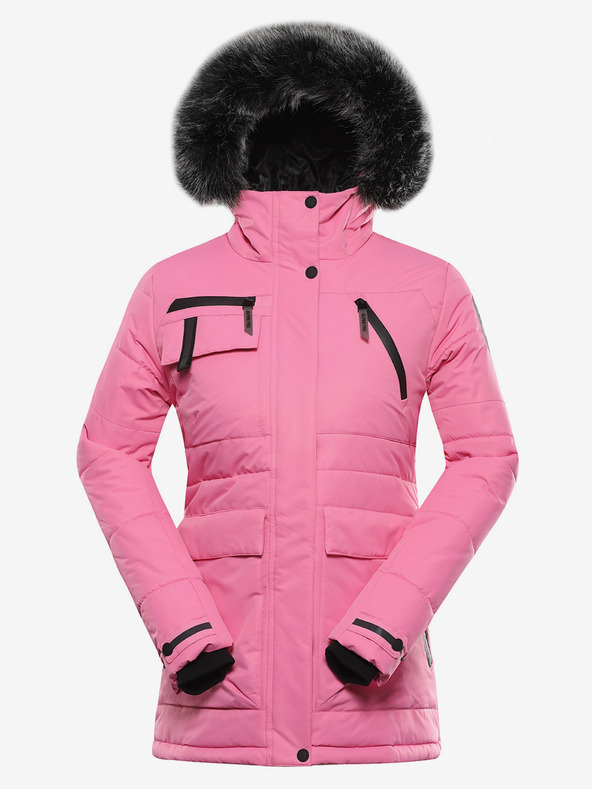 ALPINE PRO Dámska bunda s membránou ptx ALPINE PRO WERDA pink cosmos