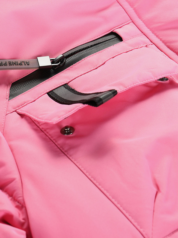 ALPINE PRO Dámska bunda s membránou ptx ALPINE PRO WERDA pink cosmos
