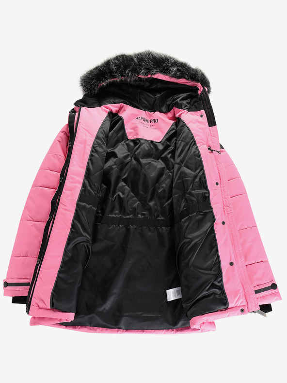 ALPINE PRO Dámska bunda s membránou ptx ALPINE PRO WERDA pink cosmos