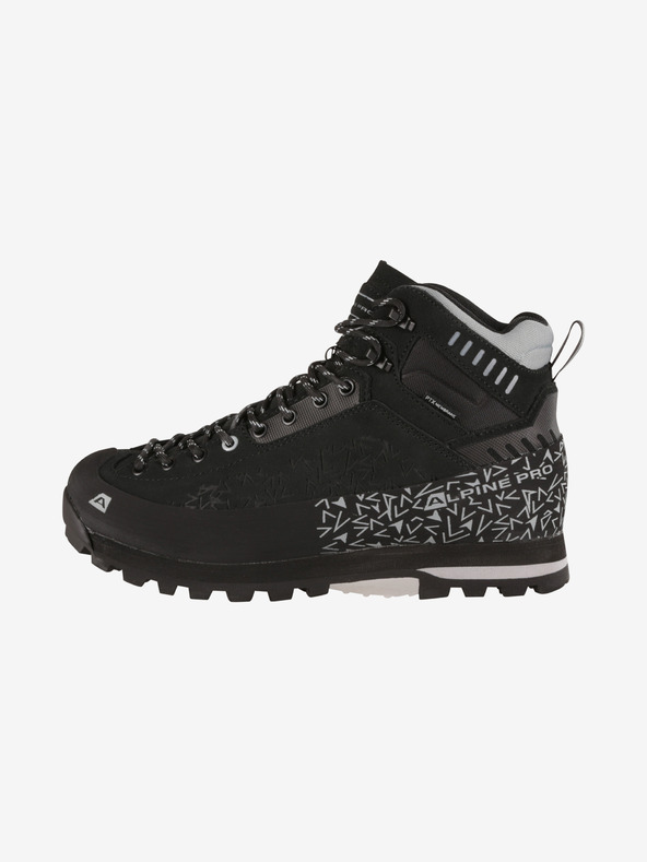 ALPINE PRO Outdoorová obuv s ptx membránou ALPINE PRO GREVE čierna