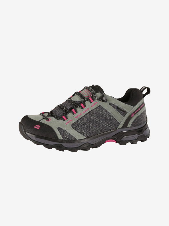 ALPINE PRO Kevlarové outdoorové topánky s ptx membránou ALPINE PRO IBANE shadow