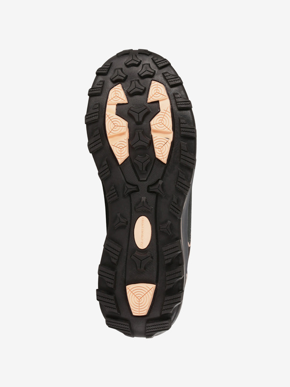 ALPINE PRO Outdoorová obuv s membránou ptx ALPINE PRO GIMIE dk.true sivá