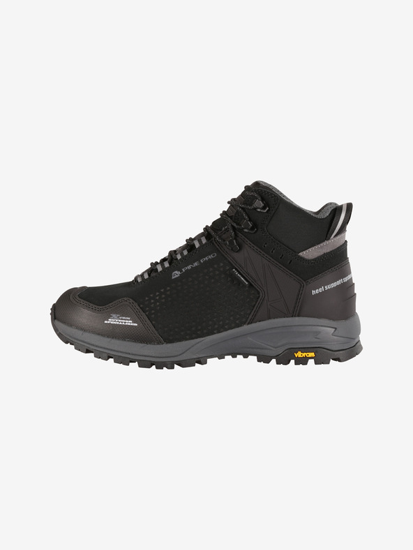 ALPINE PRO Outdoorová obuv s ptx membránou ALPINE PRO ERAHE black