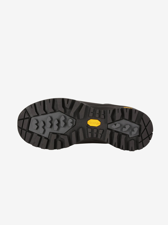 ALPINE PRO Kožená outdoorová obuv s ptx membránou ALPINE PRO OMERE čierna