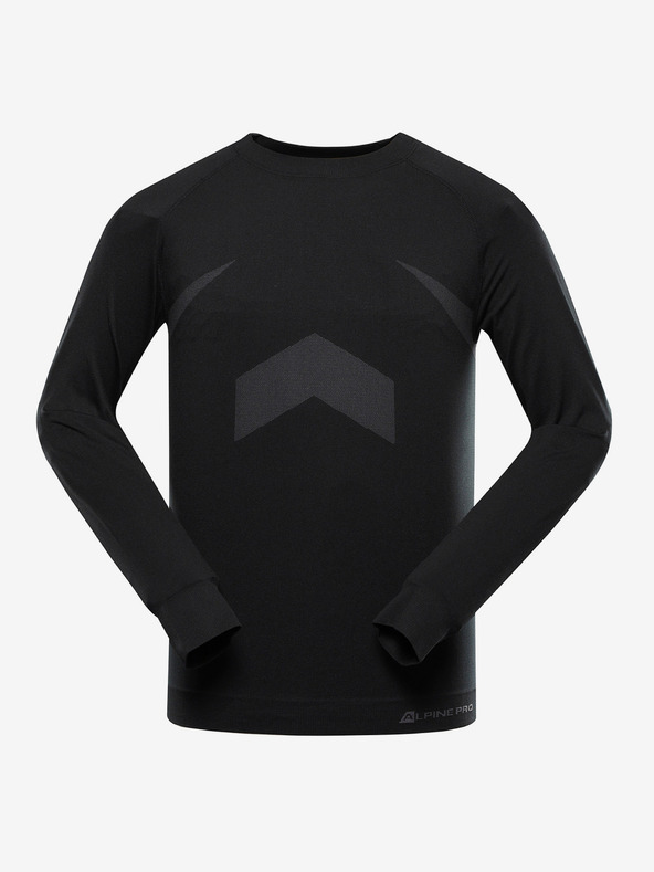 ALPINE PRO Pánske funkčné prádlo - tričko ALPINE PRO AMBOS black