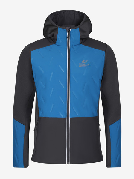 ALPINE PRO Pánska rýchloschnúca mikina s cool-dry ALPINE PRO GOMAR mykonos blue