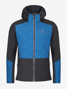 ALPINE PRO Pánska rýchloschnúca mikina s cool-dry ALPINE PRO GOMAR mykonos blue