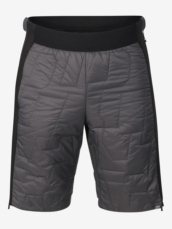 ALPINE PRO Pánske krátke nohavice s membránou ALPINE PRO CORAL dk.true gray