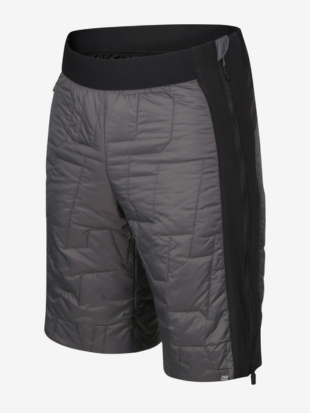 ALPINE PRO Pánske krátke nohavice s membránou ALPINE PRO CORAL dk.true gray