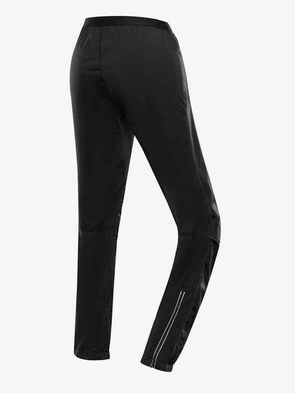 ALPINE PRO Pánske rýchloschnúce nohavice s úpravou dwr ALPINE PRO SAMUL black