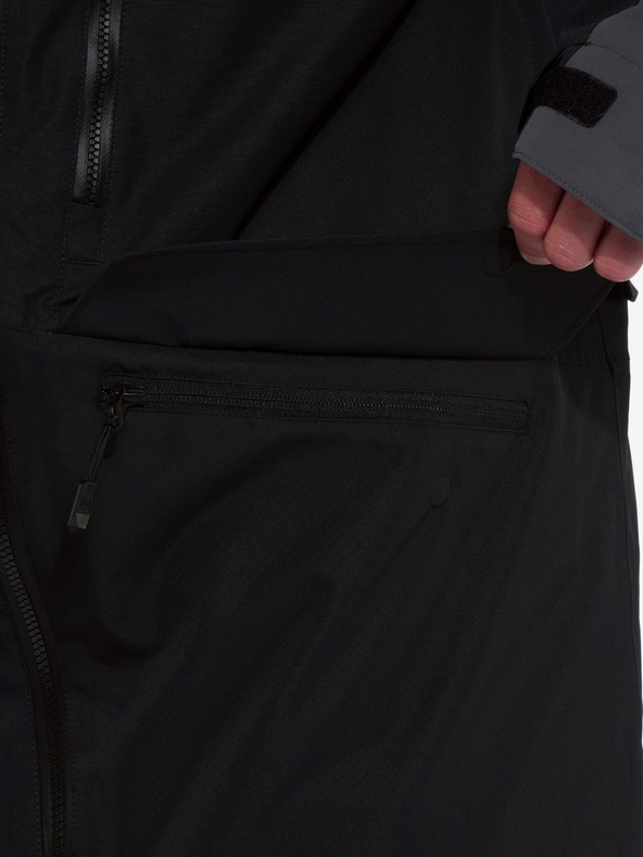 Horsefeathers Bunda Halen II - čierna/železná Horsefeathers