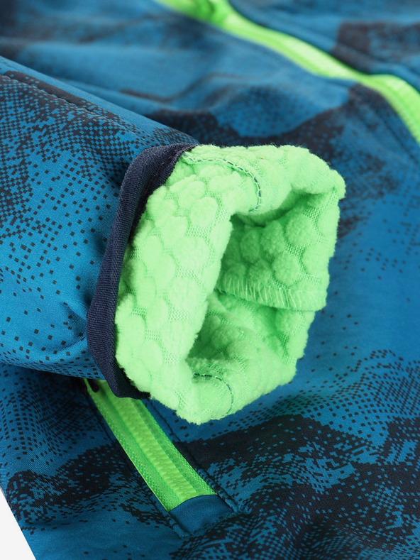 ALPINE PRO Modrá detská softshellová bunda s membránou Alpine Pro Ezoro