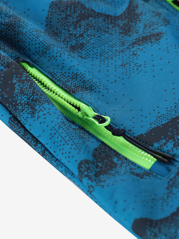 ALPINE PRO Modrá detská softshellová bunda s membránou Alpine Pro Ezoro