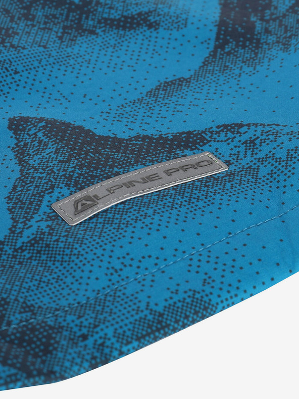 ALPINE PRO Modrá detská softshellová bunda s membránou Alpine Pro Ezoro