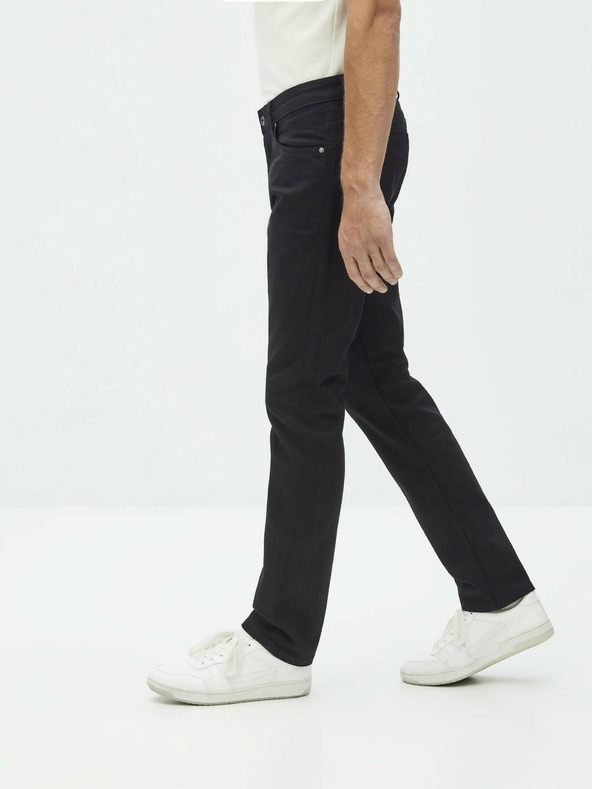 Celio Čierne pánske džínsové nohavice Celio Noclean15