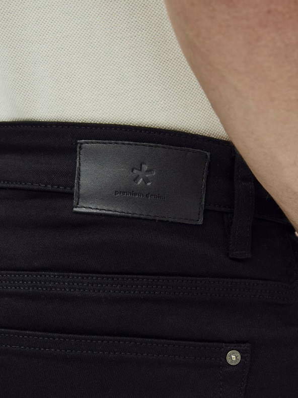 Celio Čierne pánske džínsové nohavice Celio Noclean15