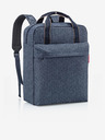 Reisenthel Tmavomodrý pánsky batoh Reisenthel Allday M Herringbone Dark Blue