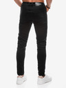 Edoti Čierne pánske slim fit džínsy Edoti