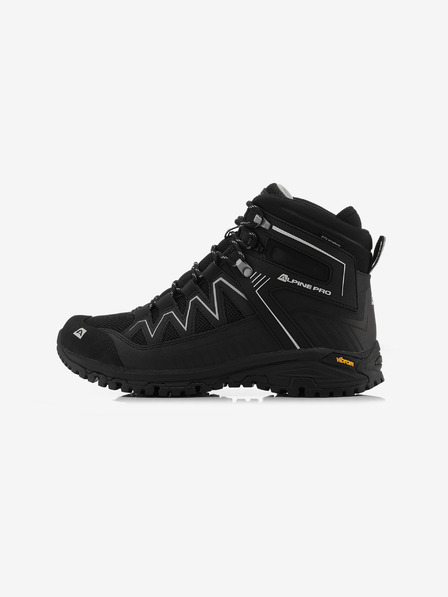 ALPINE PRO Outdoorová obuv s funkčnou membránou ALPINE PRO GUDERE čierna