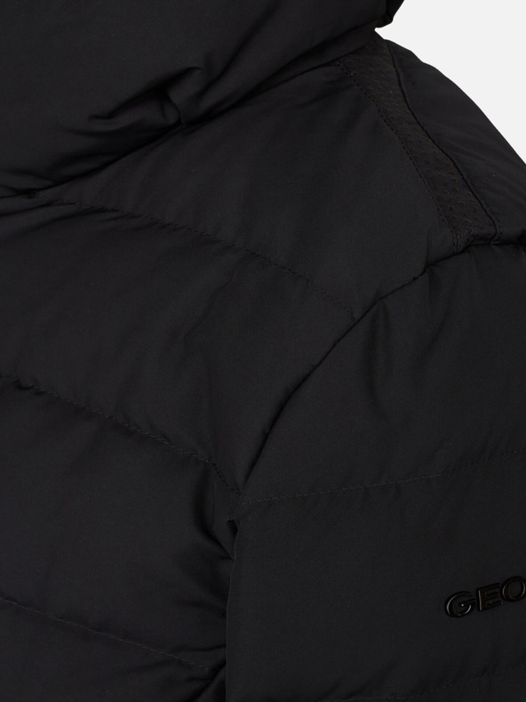 Geox Čierna dámska prešívaná bunda Geox Catria