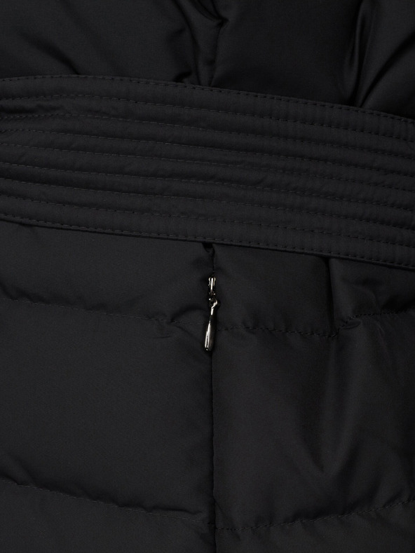 Geox Čierna dámska prešívaná bunda Geox Catria