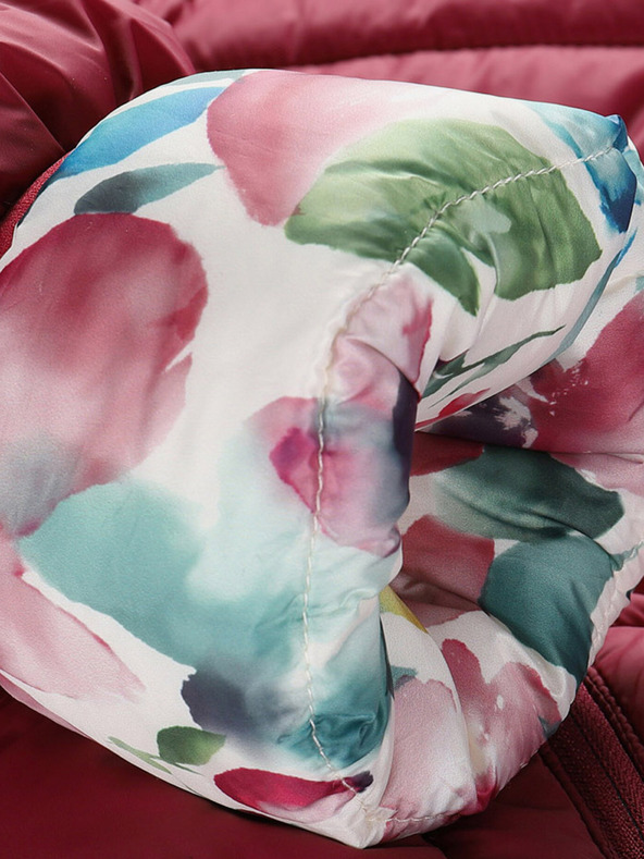 ALPINE PRO Fialová a ružová dámska obojstranná bunda Hi-Therm Alpine Pro Eroma