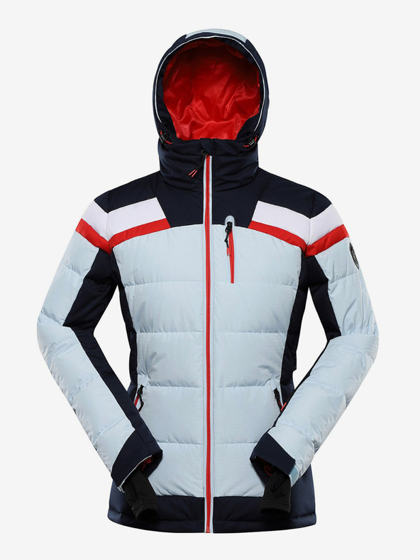 ALPINE PRO Dámska páperová lyžiarska bunda s membránou ptx ALPINE PRO FERERA nantucket breeze