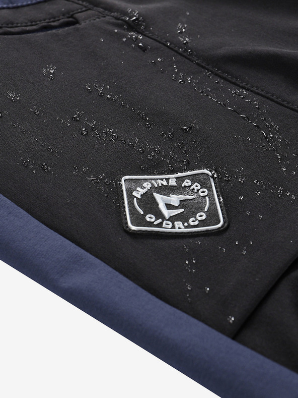 ALPINE PRO Pánske softshellové nohavice ALPINE PRO AKAN mood indigo