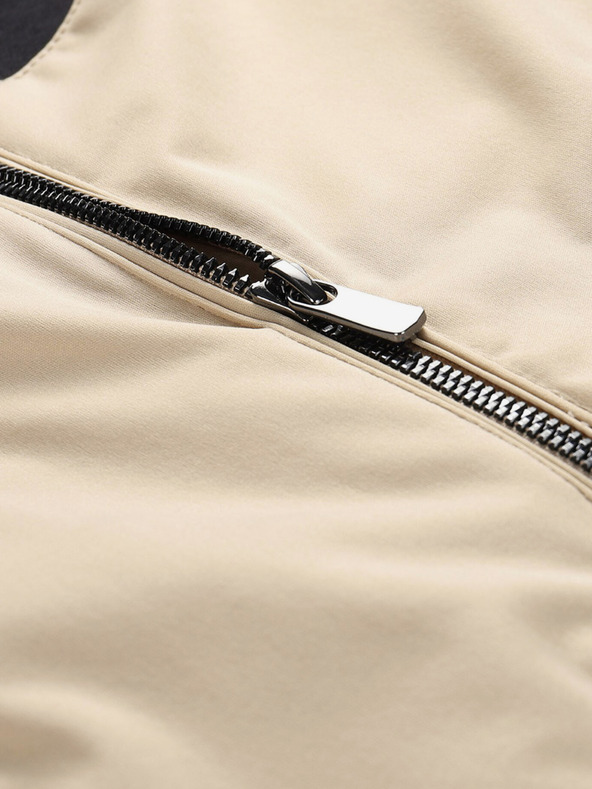 ALPINE PRO Dámske lyžiarske softshellové nohavice s membránou ALPINE PRO GERANA white pepper