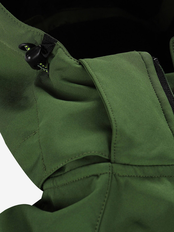 ALPINE PRO Zelená dámska softshellová bunda s membránou Alpine Pro Hoora