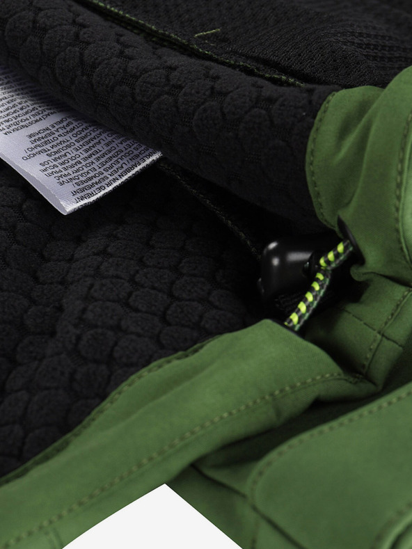 ALPINE PRO Zelená dámska softshellová bunda s membránou Alpine Pro Hoora